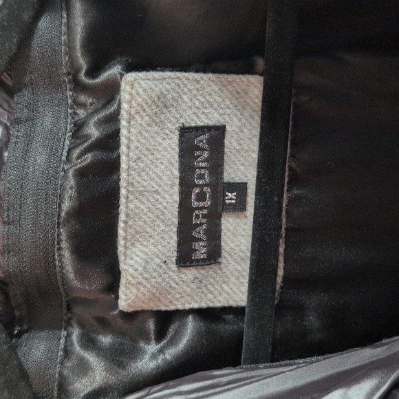 Addition Elle Gray Jacket with Interior Puffer Coat Built In - Picture 4 of 6